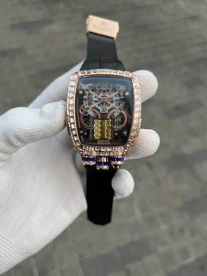 Jacob Co X Bugatti Chiron Edition Rose Gold