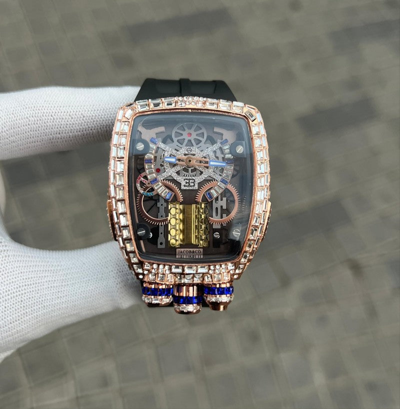 Jacob Co X Bugatti Chiron Edition Rose Gold