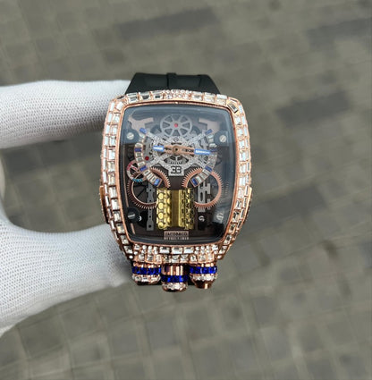 Jacob Co X Bugatti Chiron Edition Rose Gold