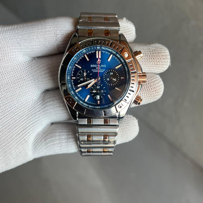 Breitling 1884 Chronomat Dual Tone Blue Dial