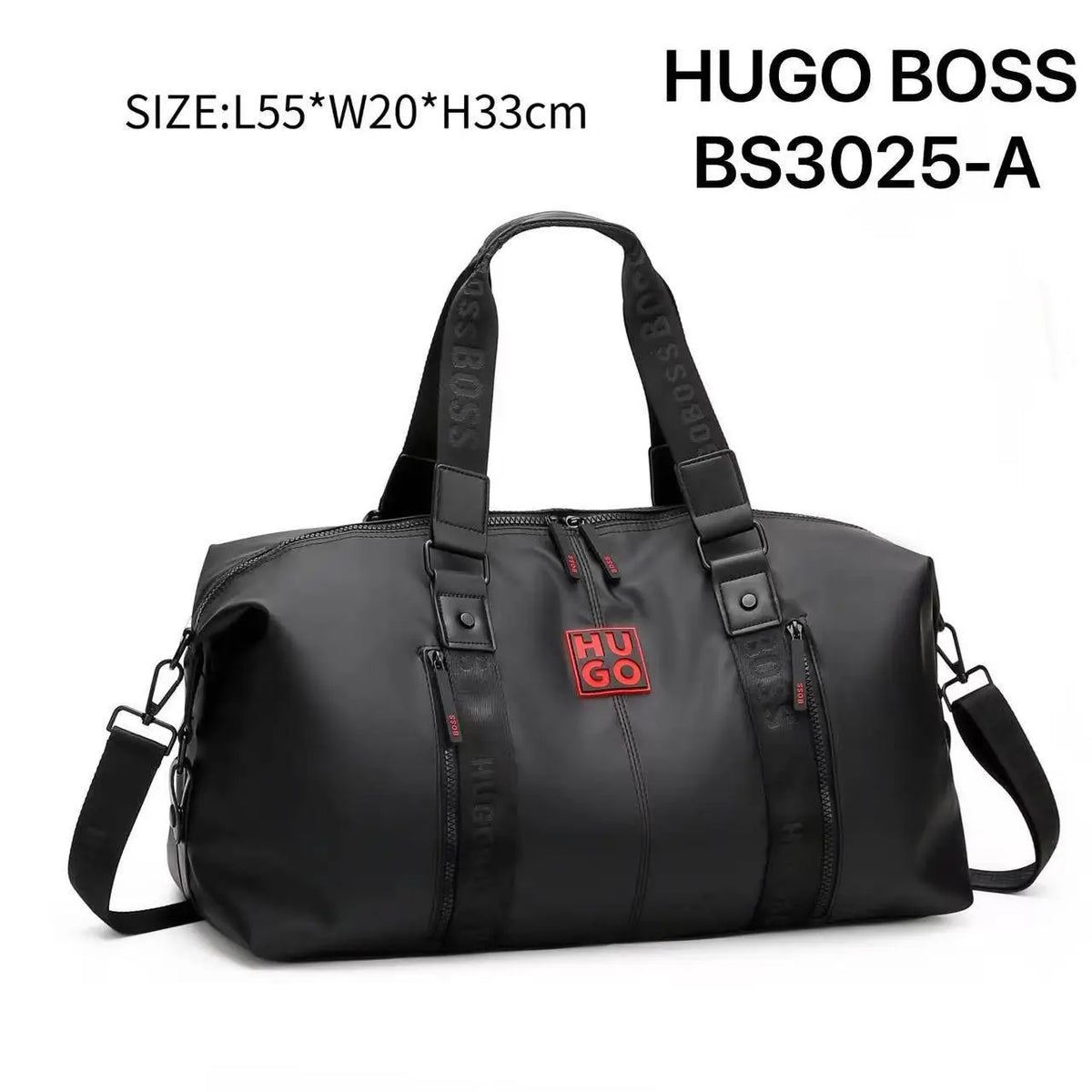 Hugo Bos s BS3025 Luxury Imported Duffel Bag