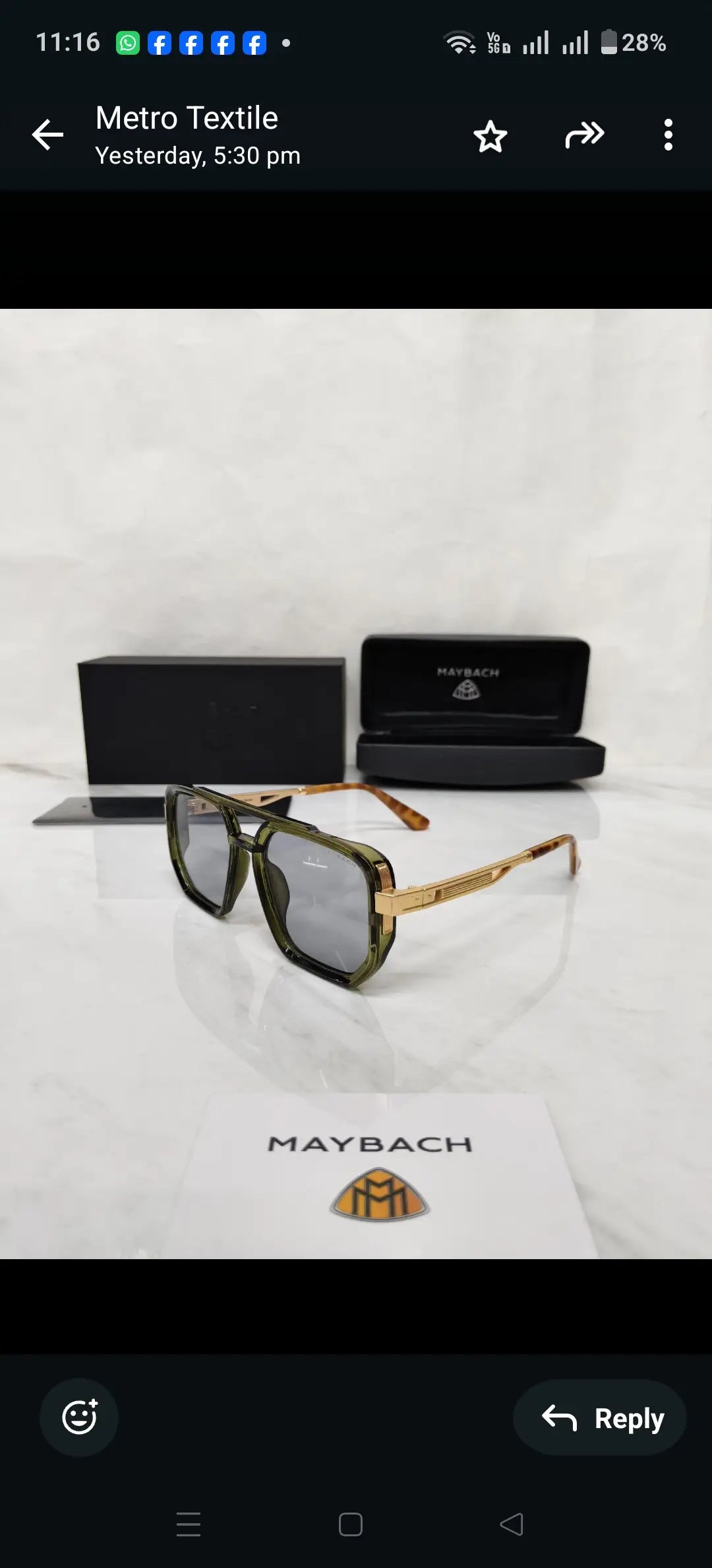 MAY BACH 62017 OLIVE