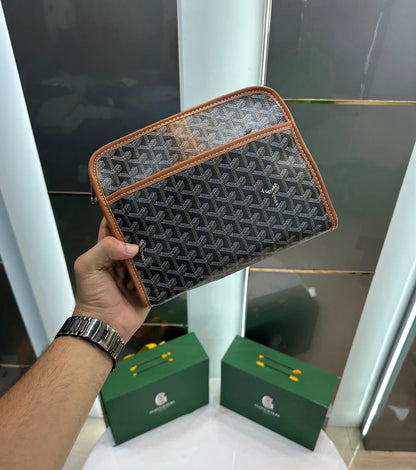 Goyar d Jouvence Luxury Imported Handbag With Magnetic Box