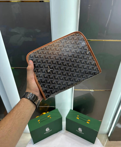 Goyar d Jouvence Luxury Imported Handbag With Magnetic Box