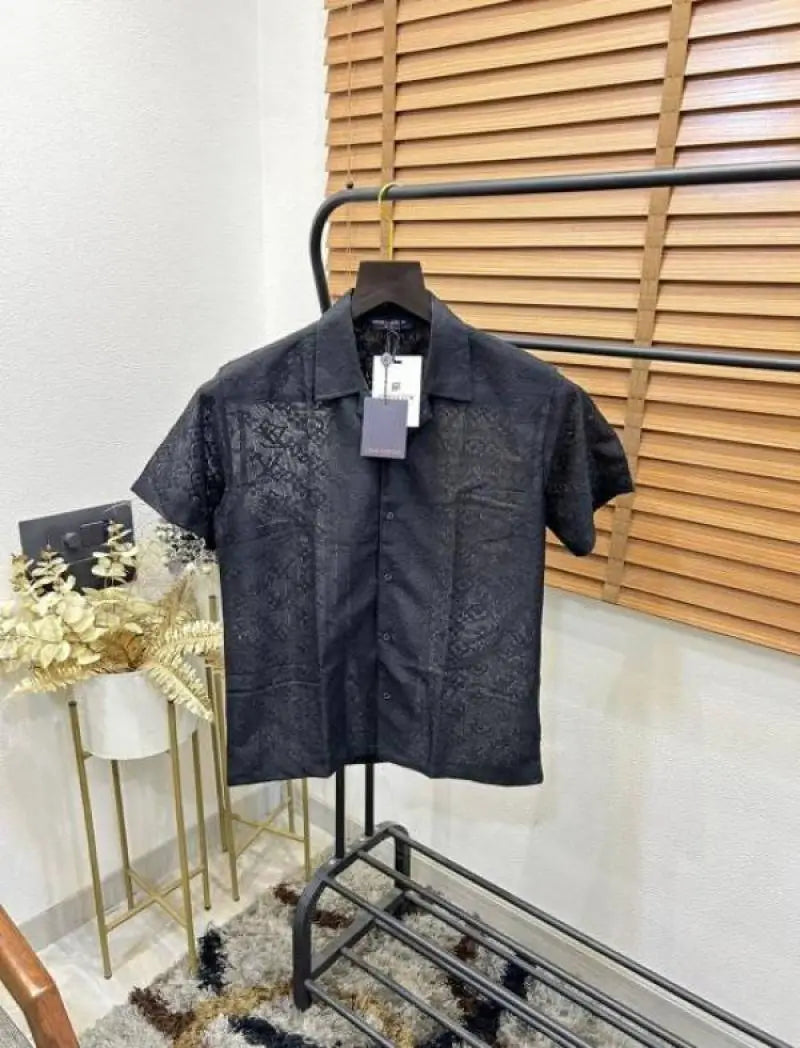 Loui_s Vuitton Turkey Imported Knitted Premium Crochet Half Shirt