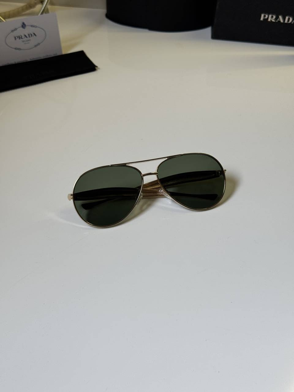 Prada_122_Gold_Green