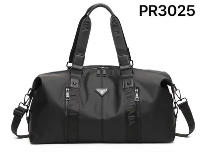 Prad a Pr3025 Black Luxury Imported Duffel Bag
