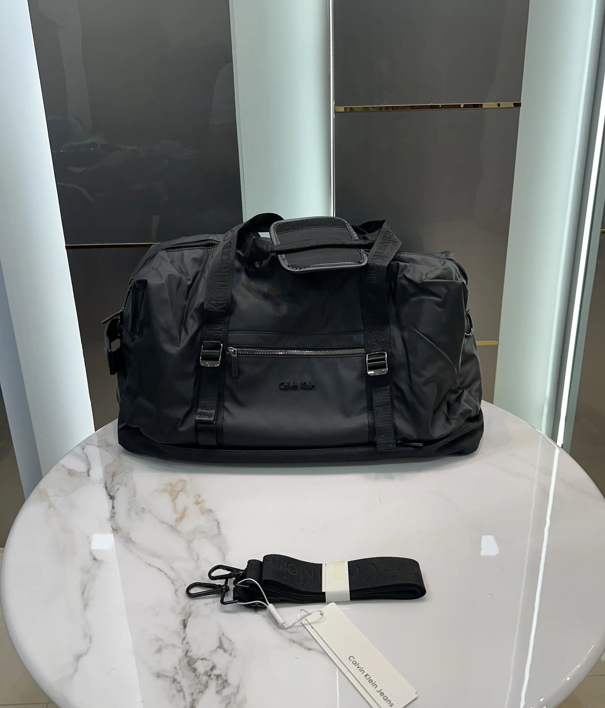 Calvin Klei n Z16007 Luxury Imported Duffel Bag