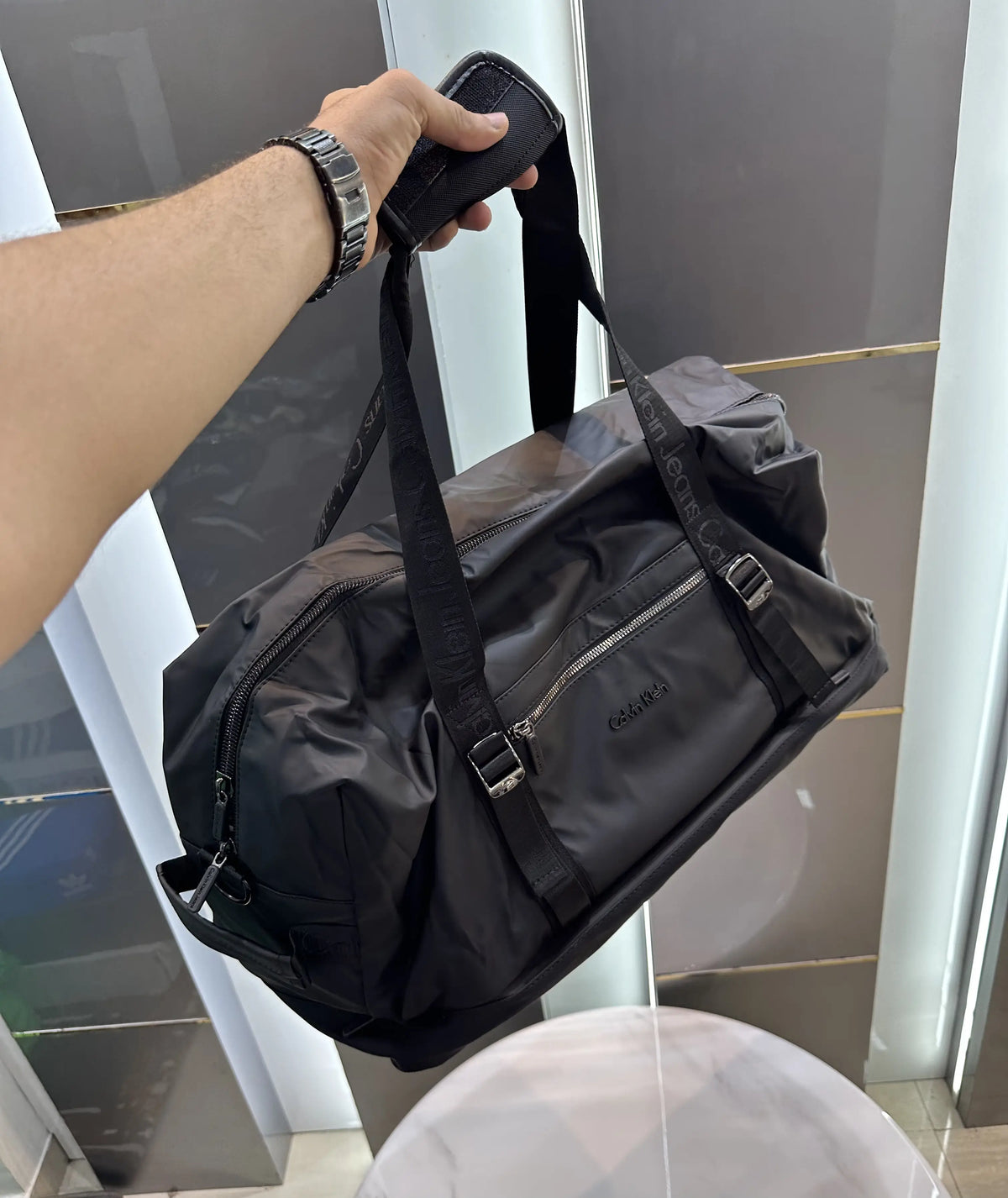 Calvin Klei n Z16007 Luxury Imported Duffel Bag
