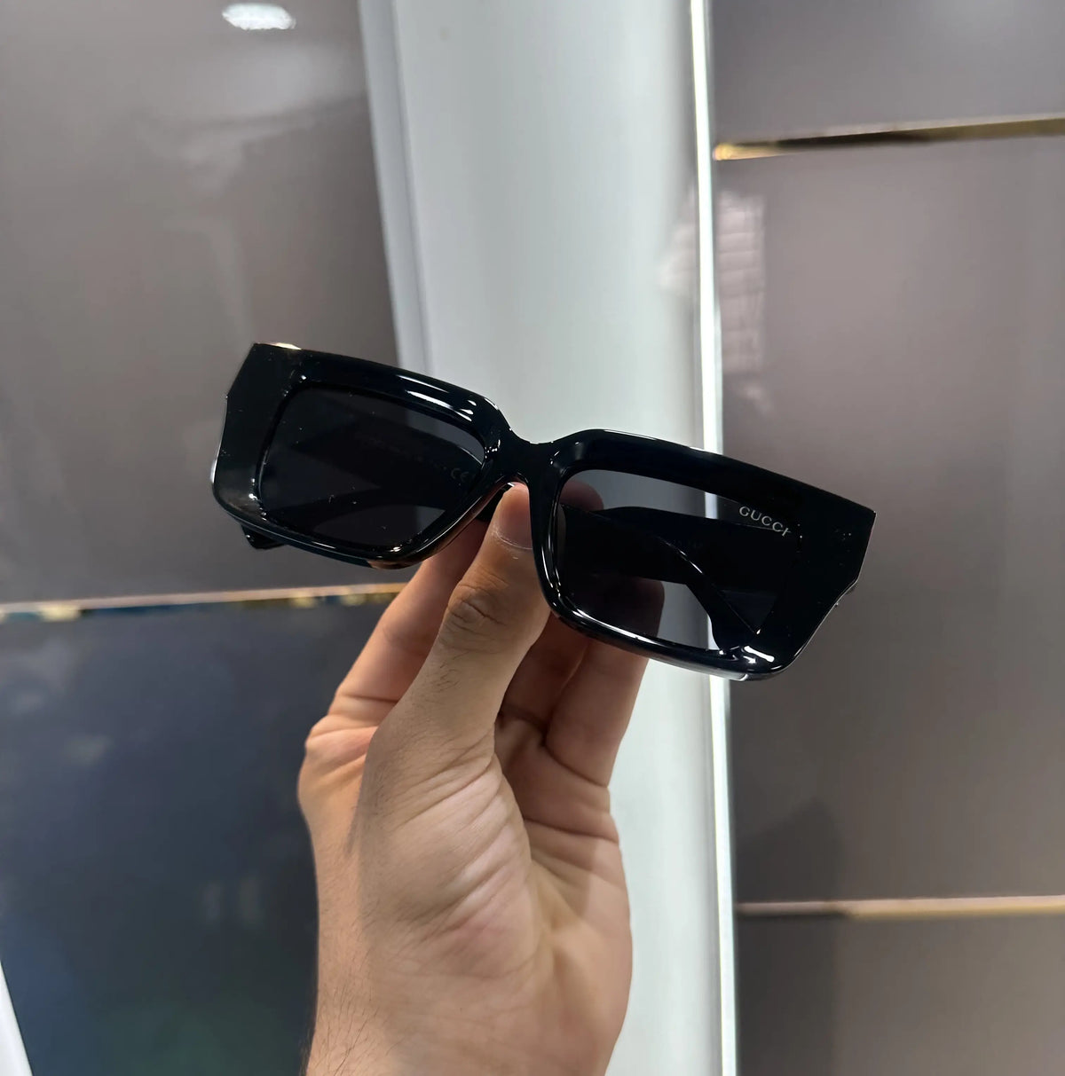 Gucc i All Black Premium Shades 9011