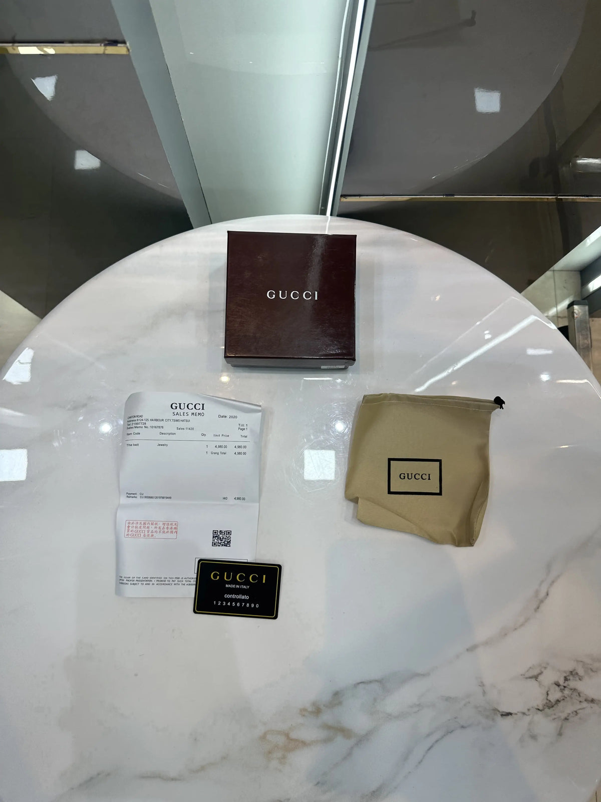 Gucc i Gold 222 Premium Imported Belt