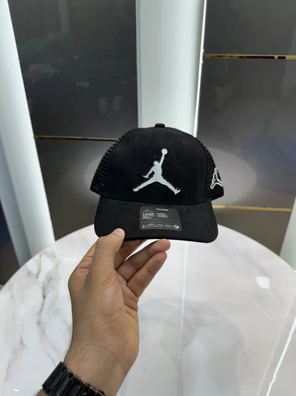 Air Jorda n Black Suede Premium Imported Cap