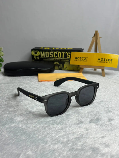 Moscot 120 crystal grey smoke