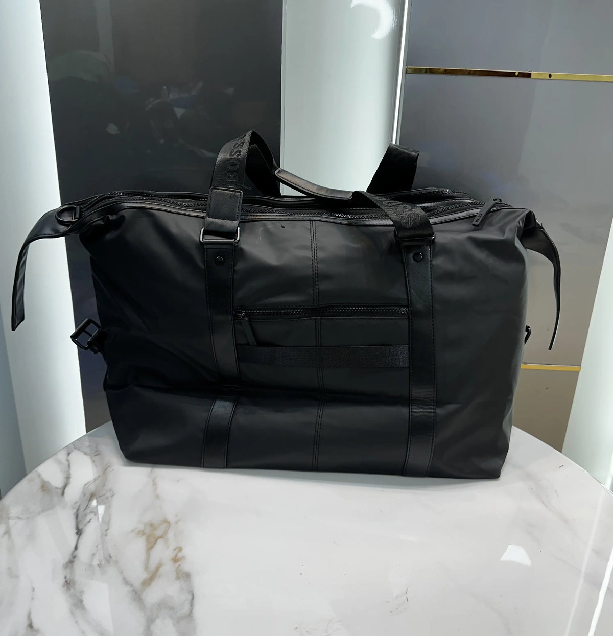 Hugo Bos s Luxury Imported Duffel Bag Bs1008