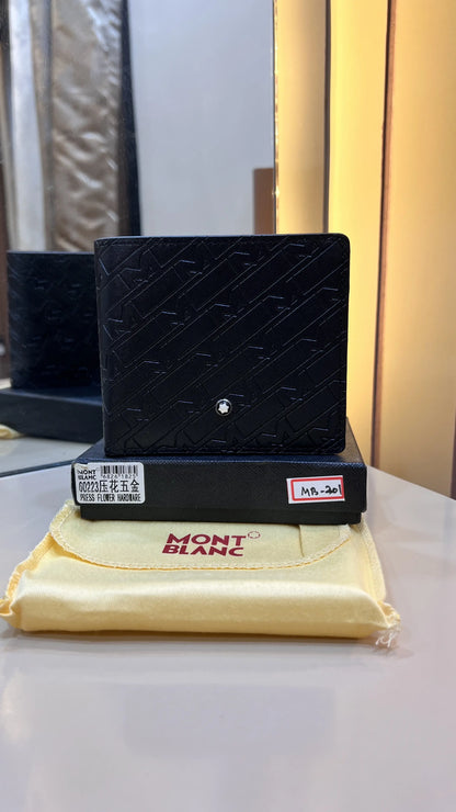 MONTBLANC PREMIUM QUALITY IMPORTED WALLET WITH OG BOX