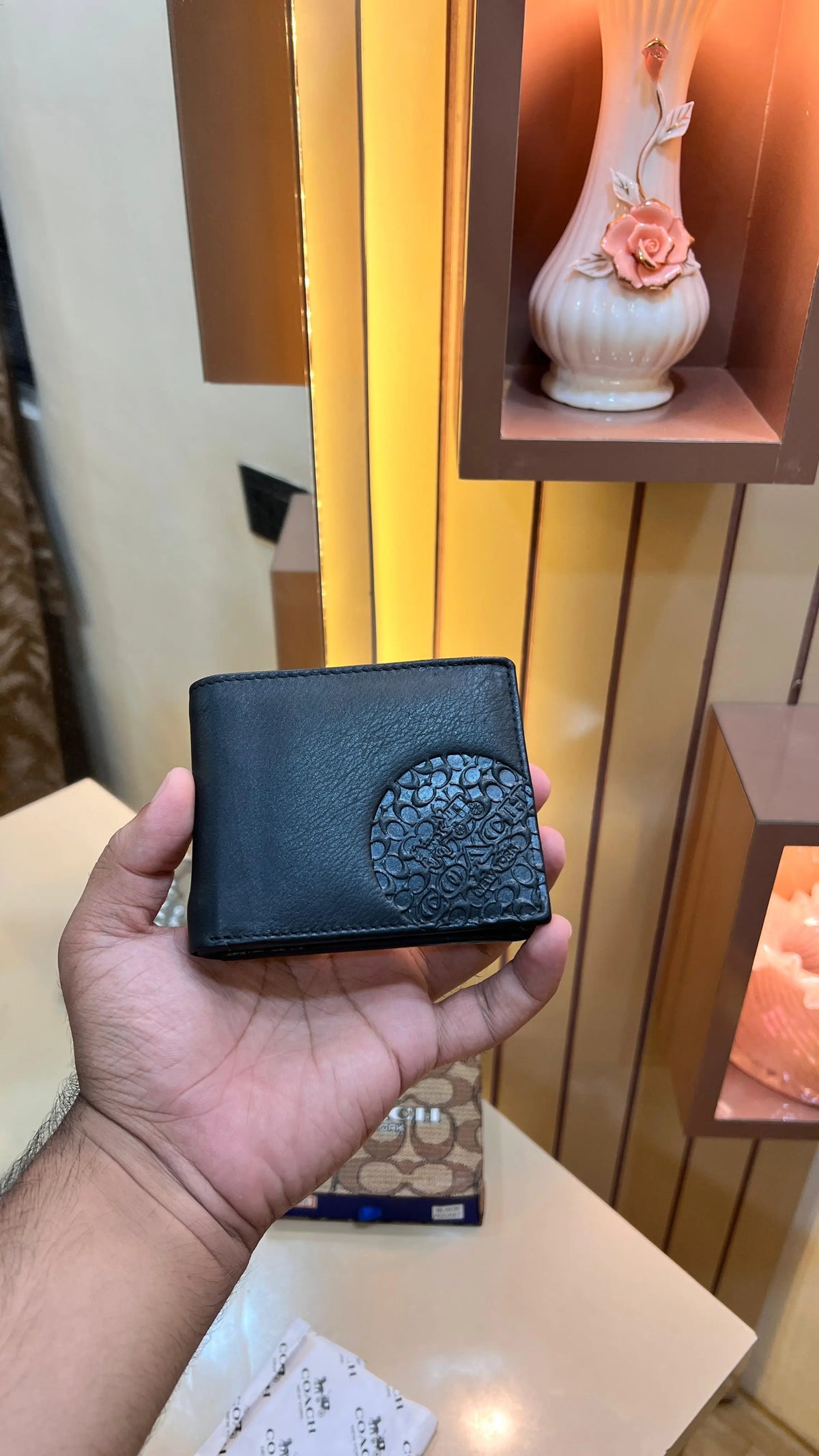 COACH PREMIUM QUALITY EXTRA SOFT  WALLET WITH OG BOX