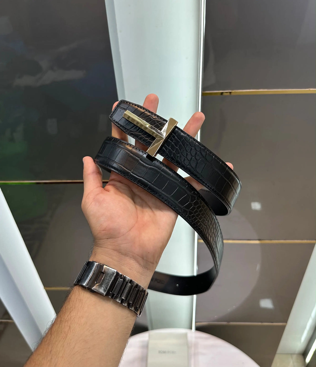 Tomfor d Gold Premium Imported Belt 2778
