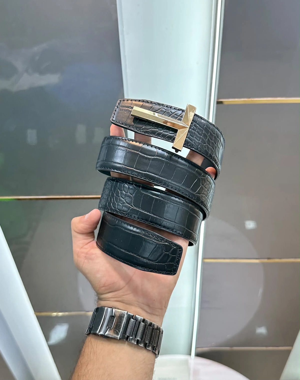 Tomfor d Gold Premium Imported Belt 2778