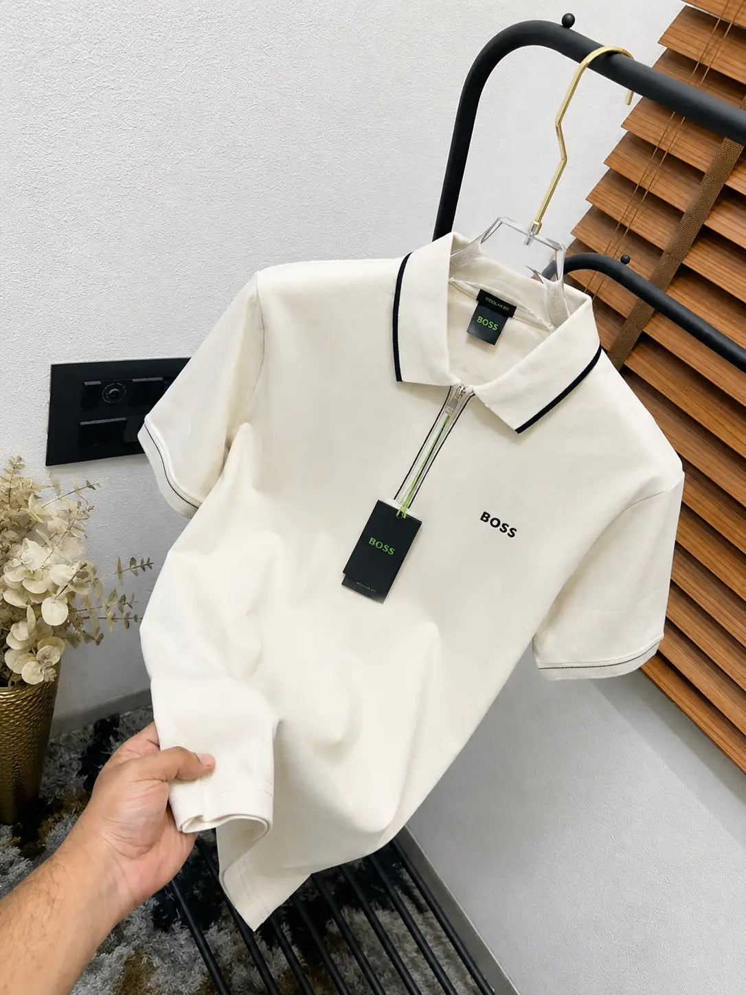 Boss Premium Cotton Classic Polo T-shirt (DN 628)