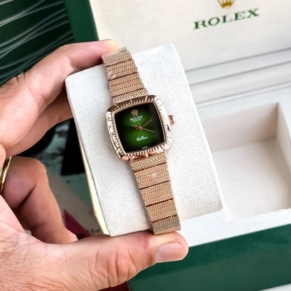 ROLEX_LADIES_ROSE_GREEN