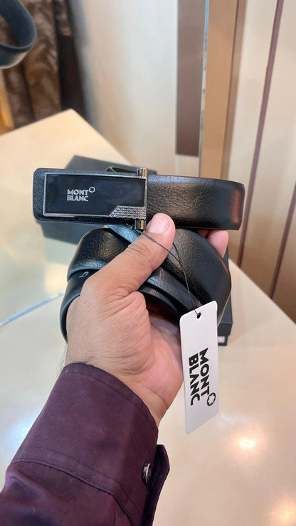 MONT BLANC IMP PREMIUM QUALITY LEATHER BELTS WITH OG BOX MB-806