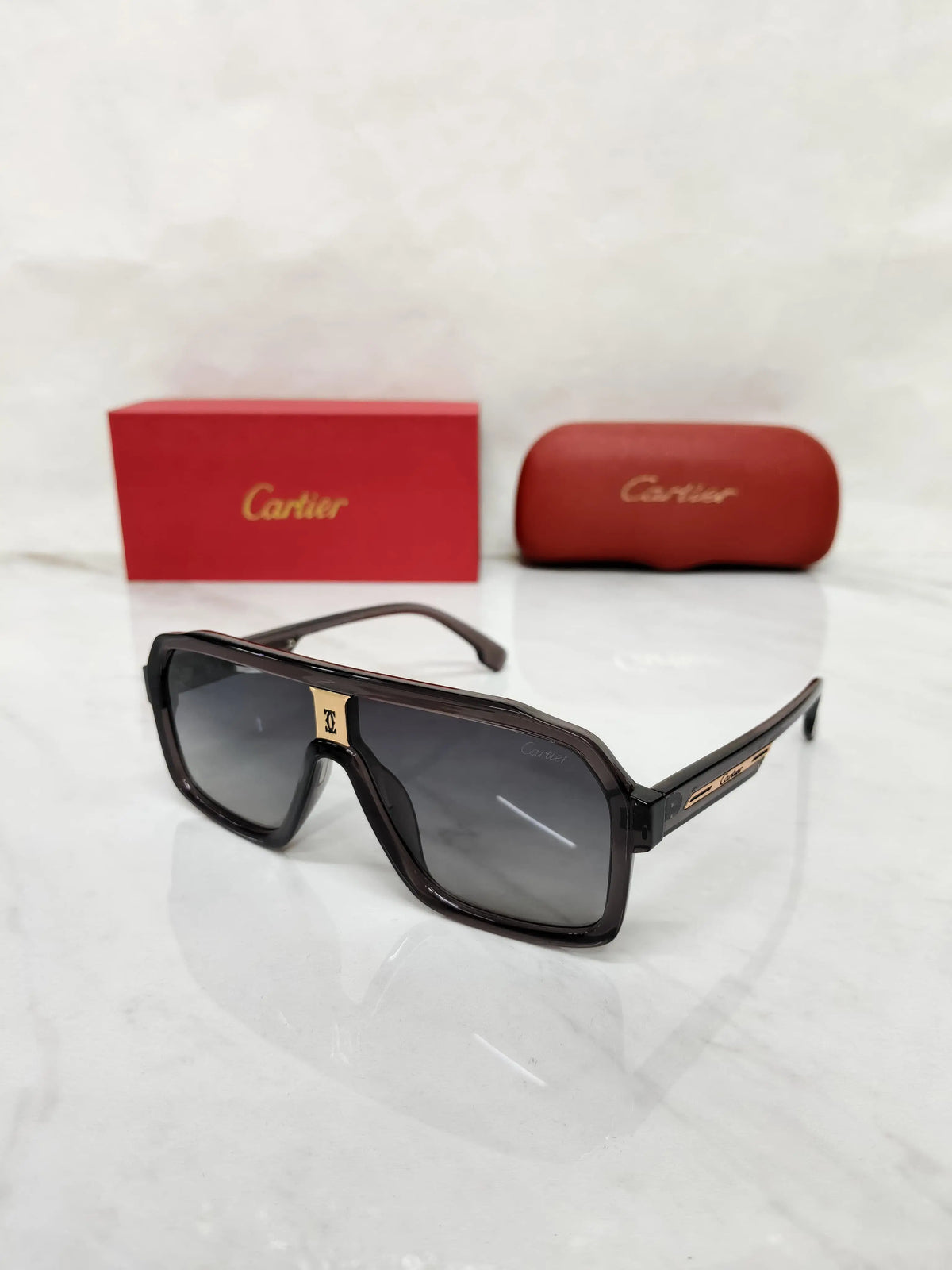 CARTIER 18518 SMOKE GREY GOLD
