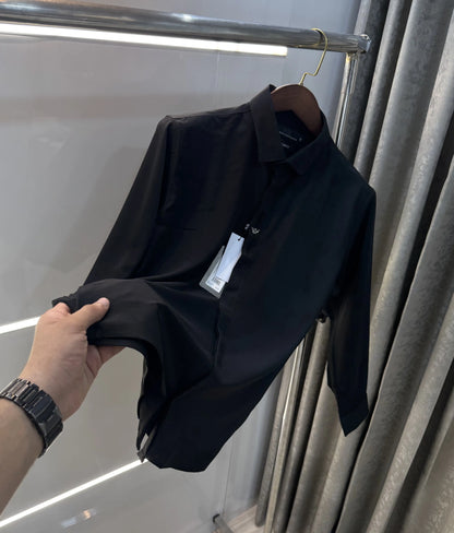 Arman i Exchange Black Designer Imported Shirt