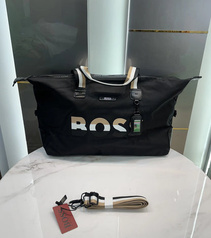 Hugo Bos s Luxury Imported Duffel Bag 1008n
