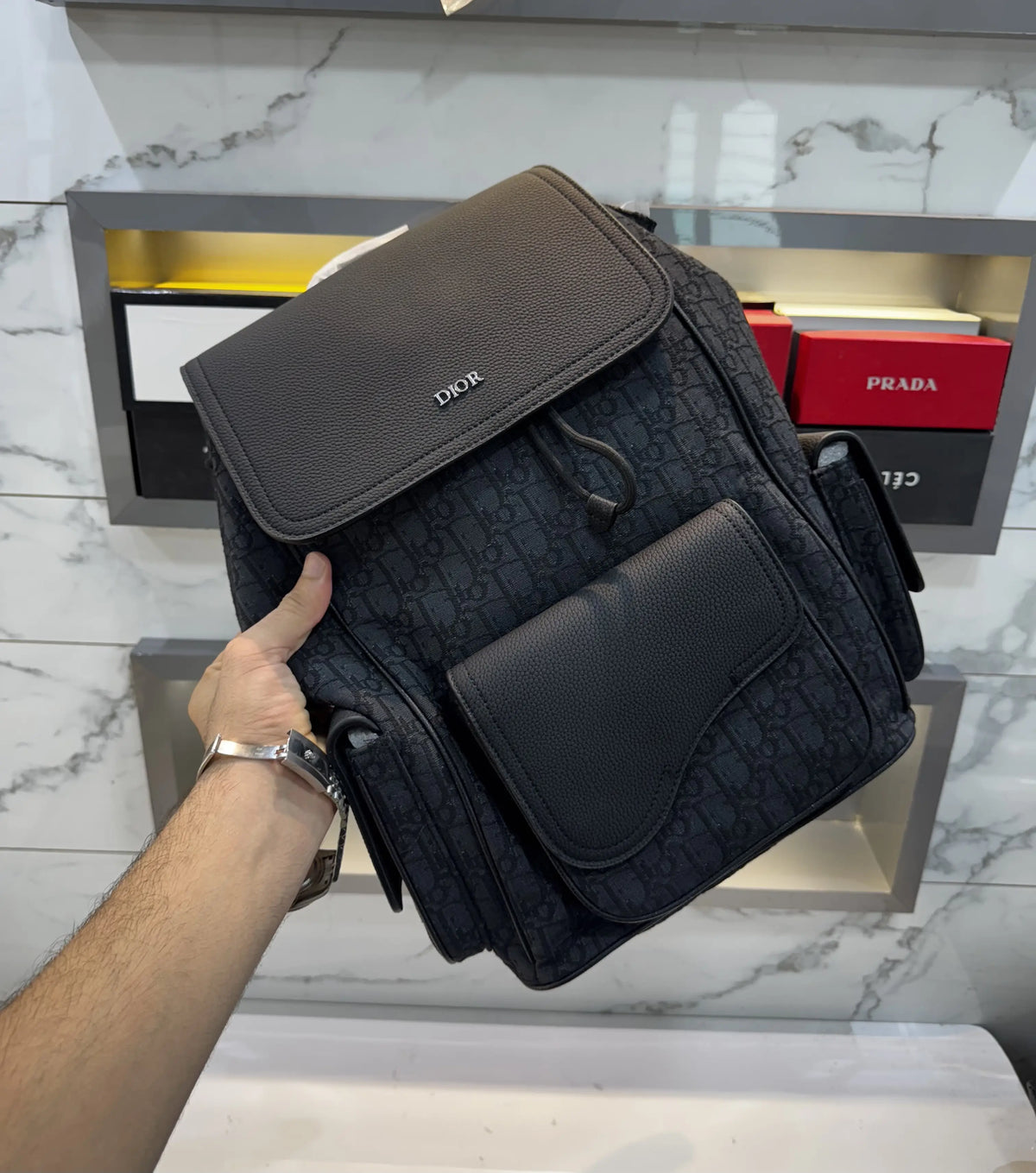 Dior Monogram Imported BackPack D1122