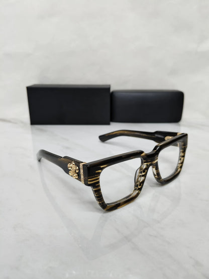 CHROME HEART 00552 GLOSS BLACK DARK HAVANA OG QUALITY