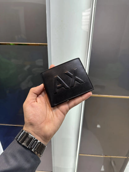 Amrani Exchang e Premium Wallet Black With Box ar8906