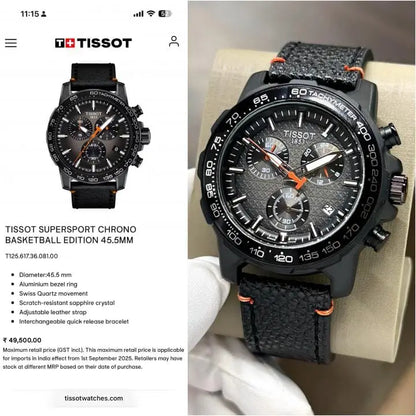 Tissot Supersport Chronograph Black