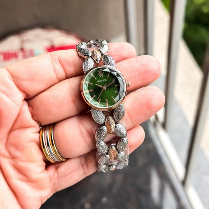 ROLEX_LADIES_ROSE_TT_GREEN