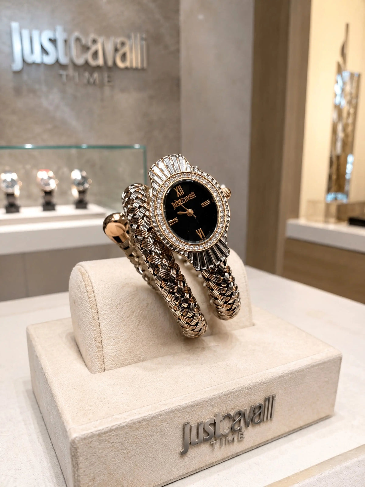 Just Cavalli Signature Snake watch