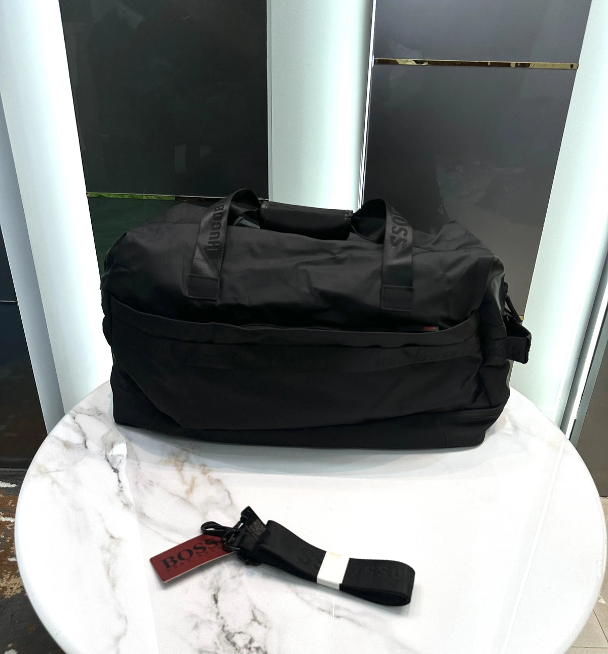 Hugo Bos s Luxury Imported Duffel Bag Bs16006r