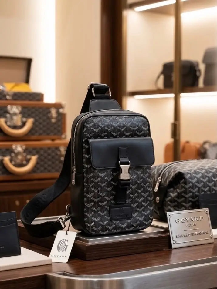 Goyar d Black Premium Sling Bag g229