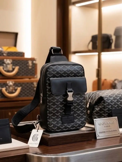 Goyar d Black Premium Sling Bag g229