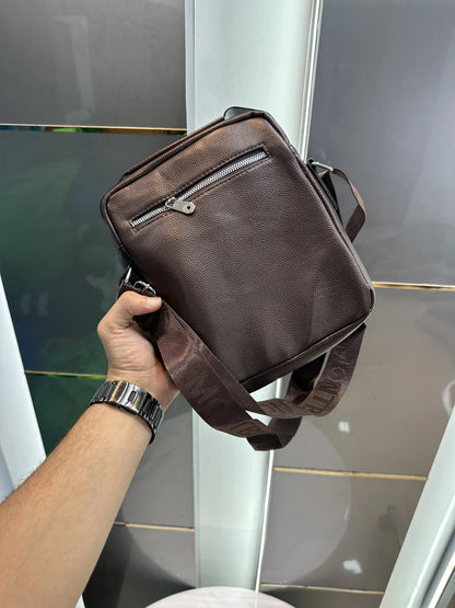 Mont Blan c Brown Premium Sling Bag mb677