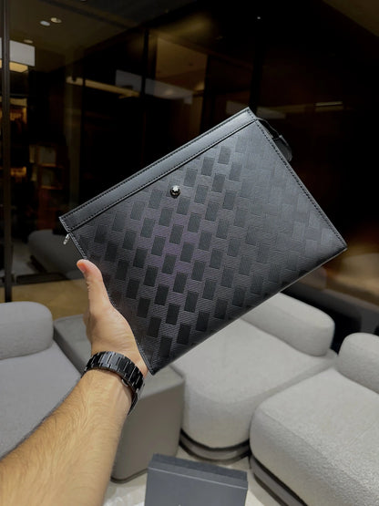 Mont Blan c Luxury Unisex Pochette With Box mb25