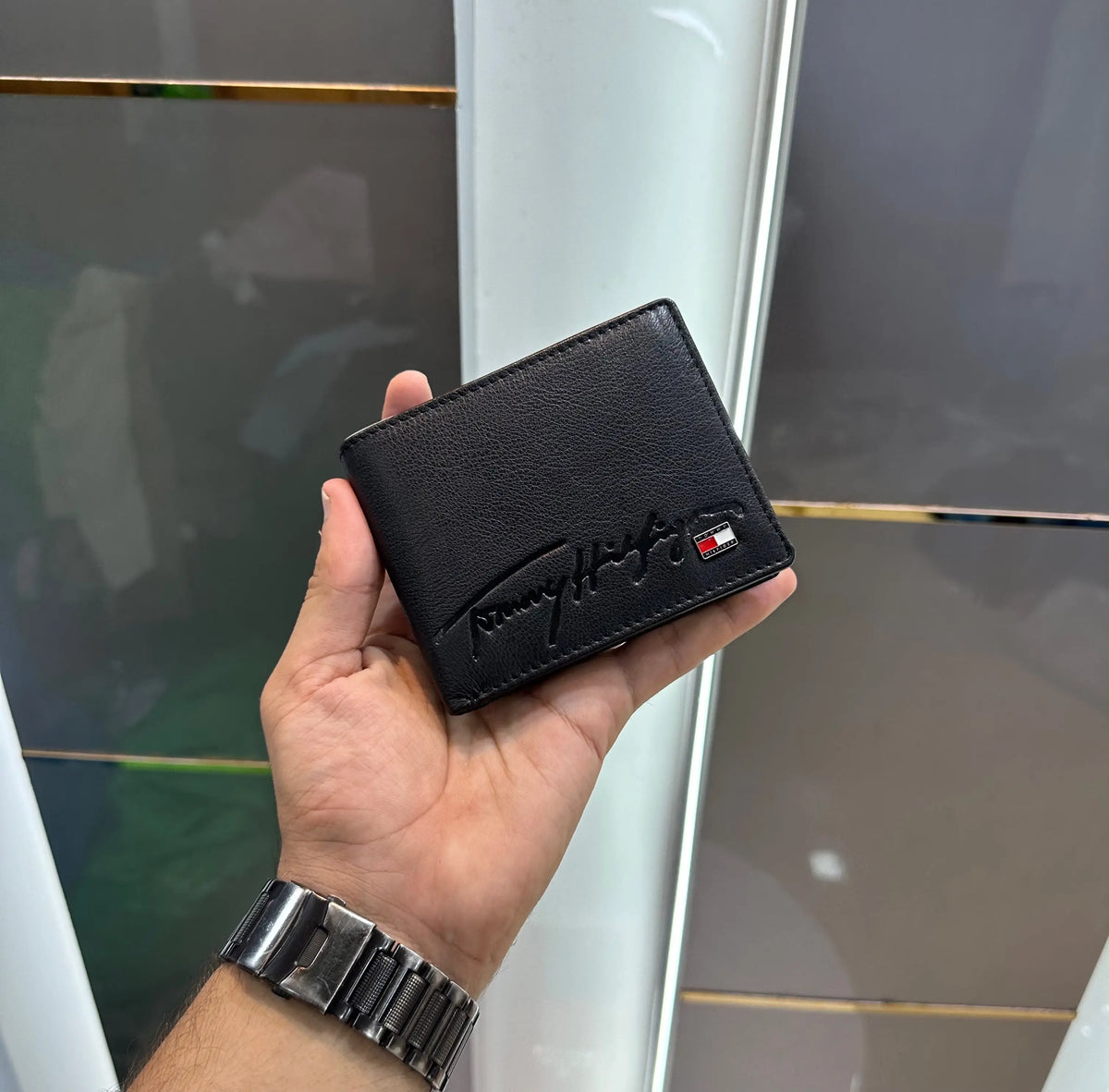 Tommy Hilfige r Premium Wallet Black With Box t480