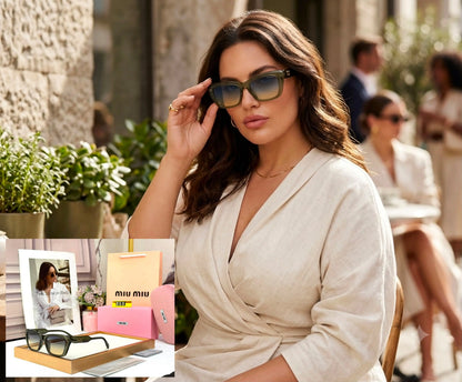 MIU MIU PREMIUM QUALITY UV PROTECTION DESIGNER STORE MODEL 501