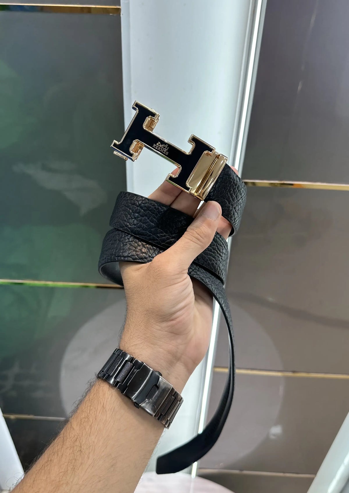 Herme s Premium Imported Belt With Box h525