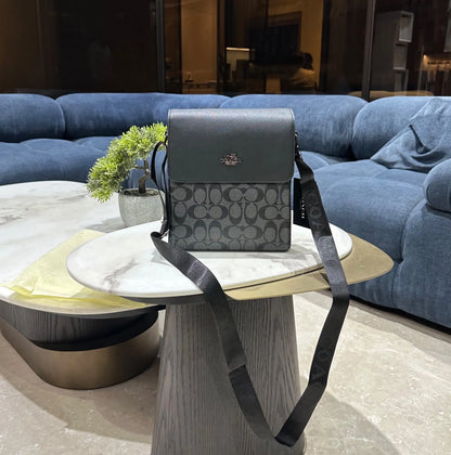Coac h Monogram Luxury Sling Bag Grey c45