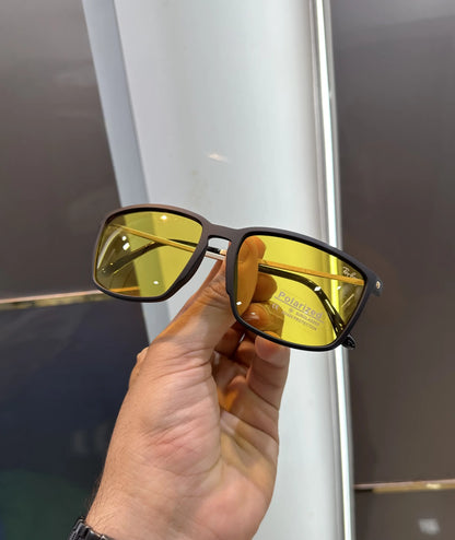 RayBan Gold Yellow Premium Shades 20086