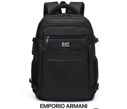 Emporio Arman i Luxury Imported Backpack Black ea812