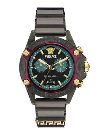 Versace VE8P00224 Icon Active Chronograph Unisex Watch Authentic Store Quality