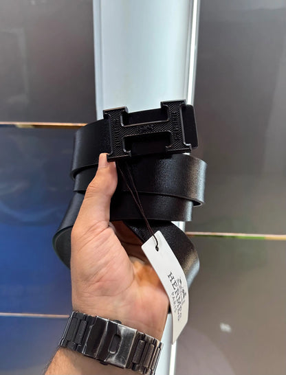 Herme s Black Premium Imported Belt h212