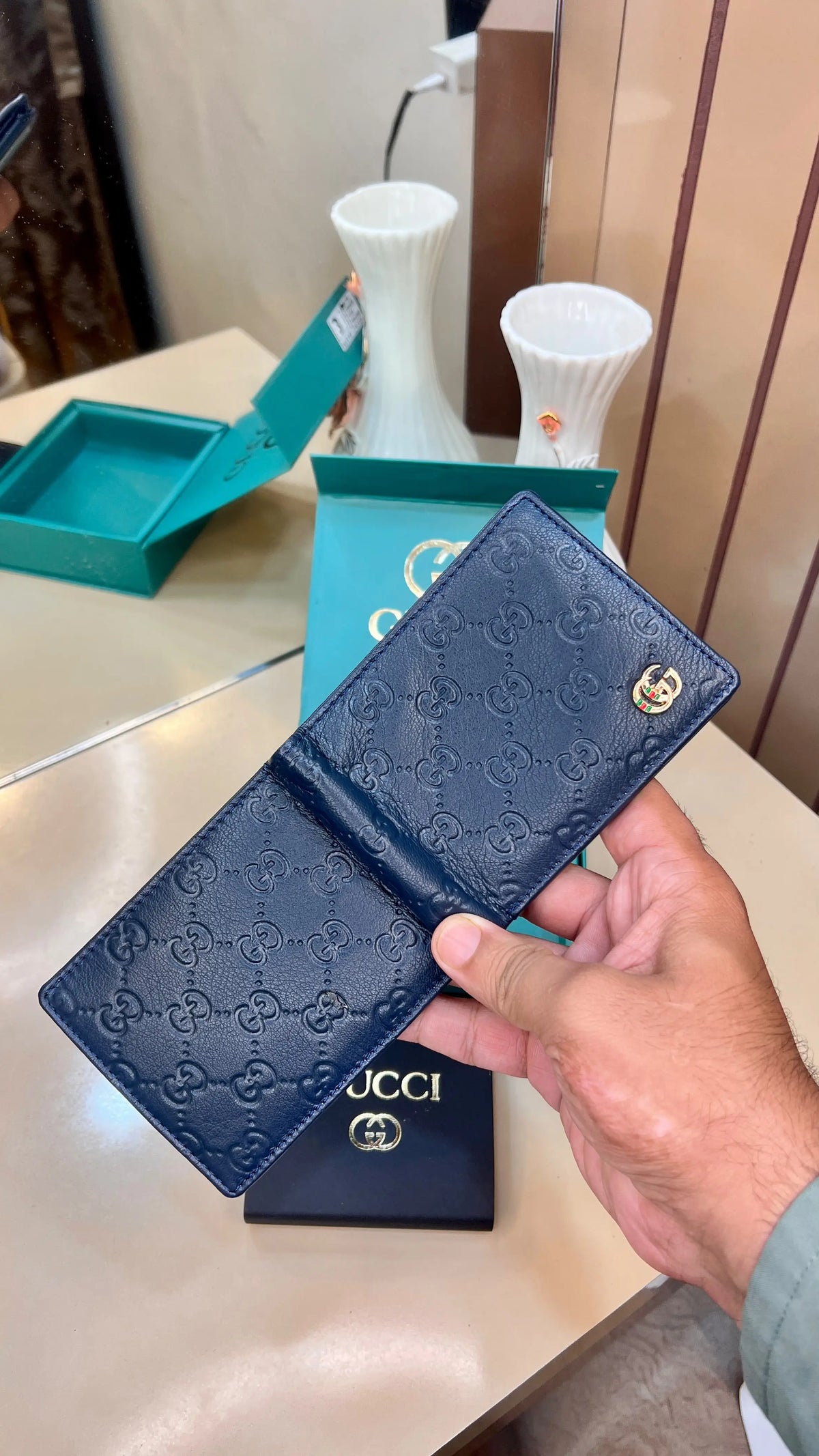 GUCCI PREMIUM QUALITY IMP WALLET WITH OG BOX