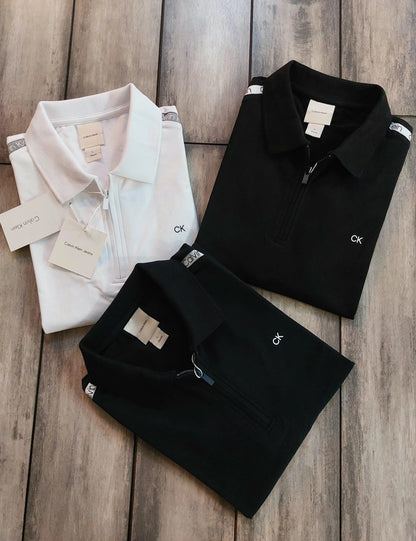 Calvin  Klein Navy Blue Premium Polo T-Shirt