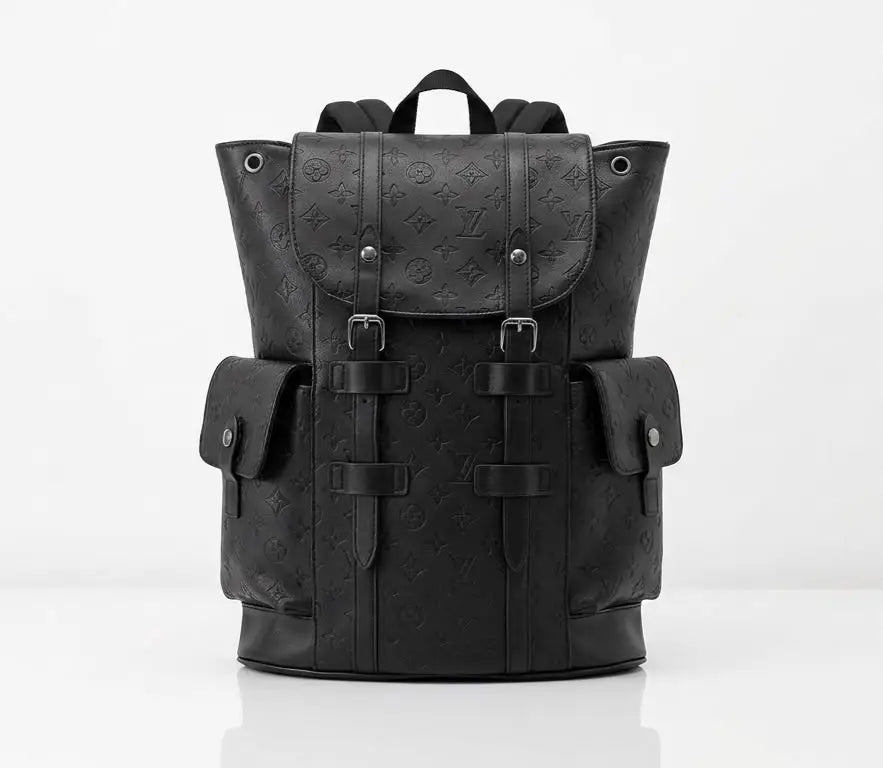 Louis Vuitto n Monogram Imported BackPack Black lv1509